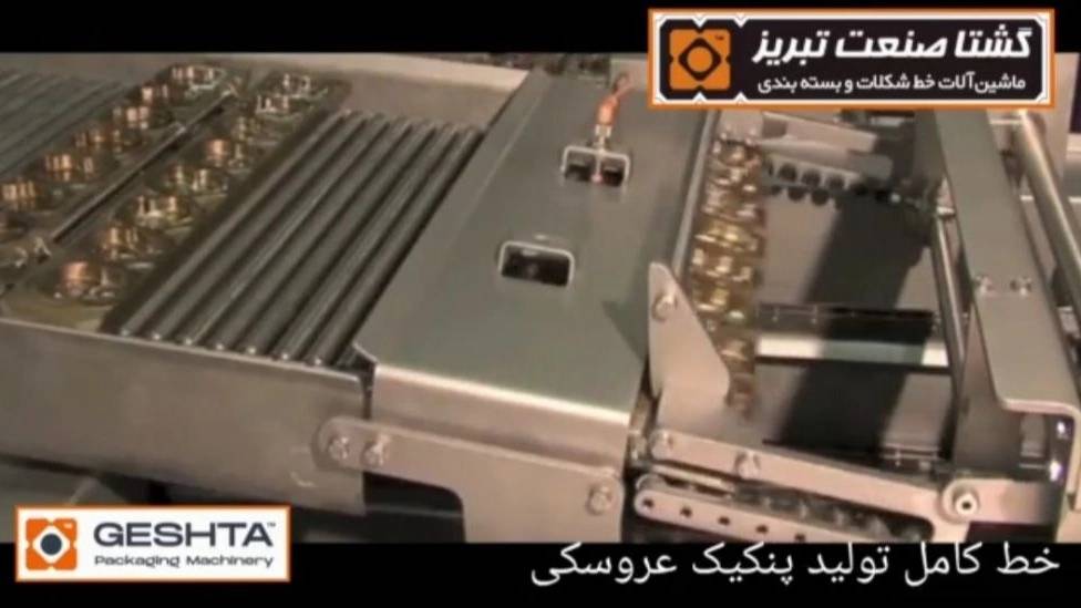خط کامل تولید پنکیک عروسکی در تبریز خط کامل تولید پنکیک عروسکی در تبریز