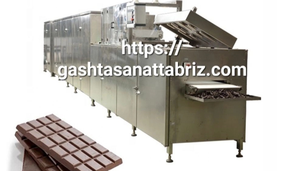 Combined chocolate deposition line in Tabriz Combined chocolate deposition line in Tabriz
